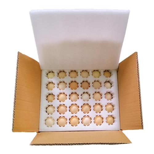 定制30枚珍珠棉蛋托 防震防摔物流快递泡沫包装盒 珍珠棉鸡蛋托